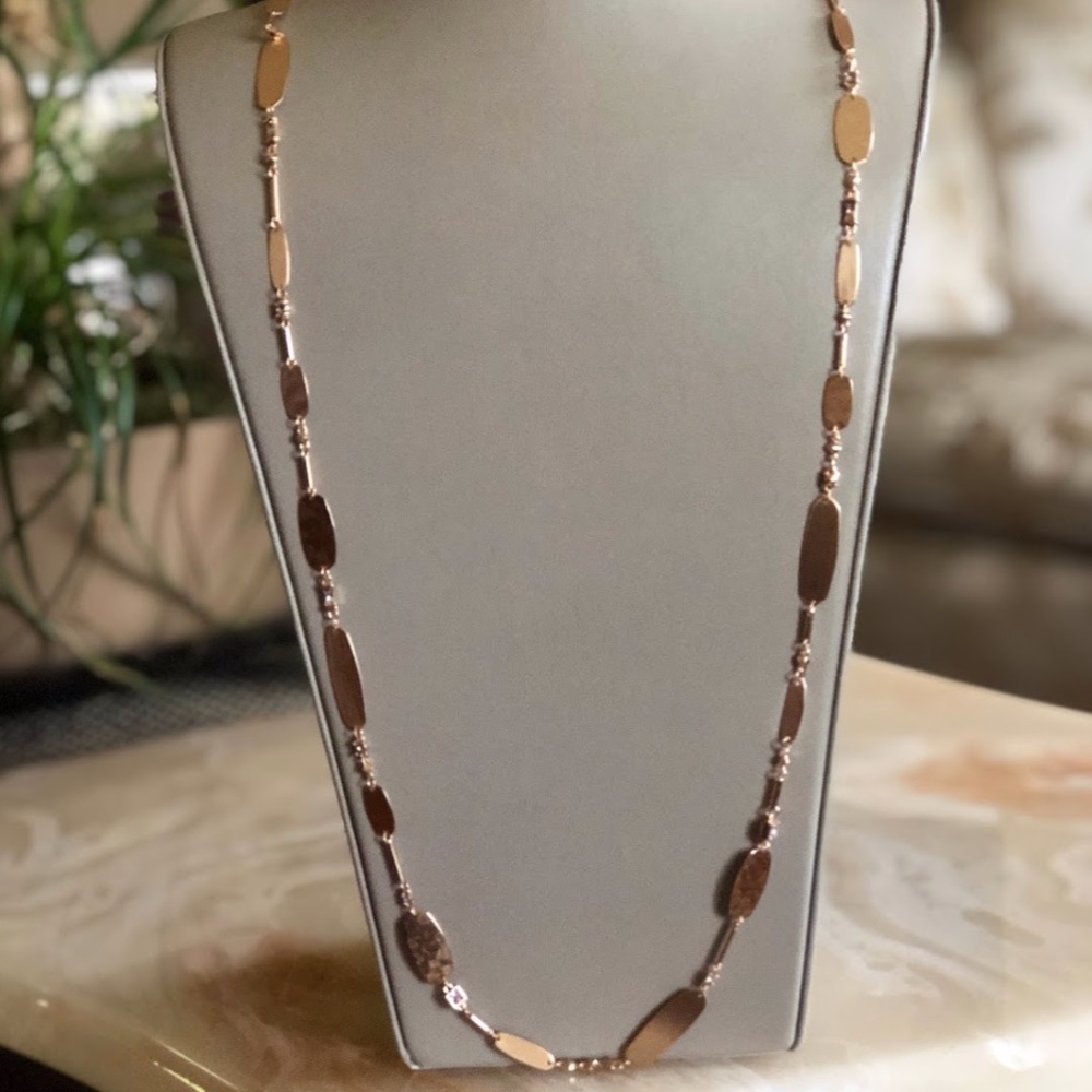 NWT Kendra Scott Claret Long Necklace